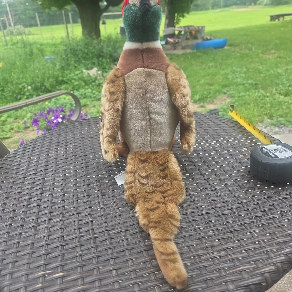 Cabin Critters 2002 Ring Neck Pheasant Plush Stuffed Animal Vintage Waterfowl